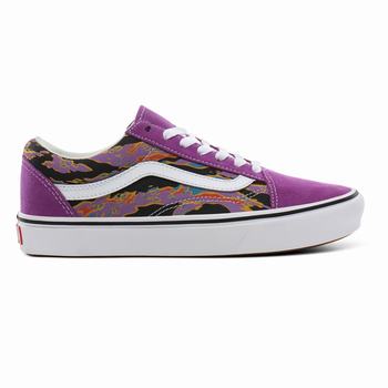 Vans Suede ComfyCush Old Skool - Naisten Tennarit - Camo